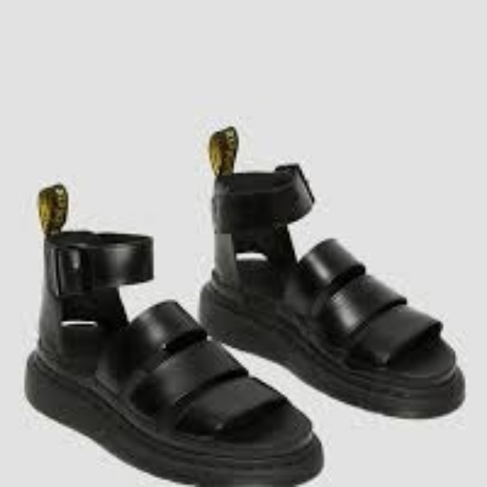 Dr. Martens Leather Gladiator Sandals Women's Size: 10 | US‎ 10 - Picture 3 of 10